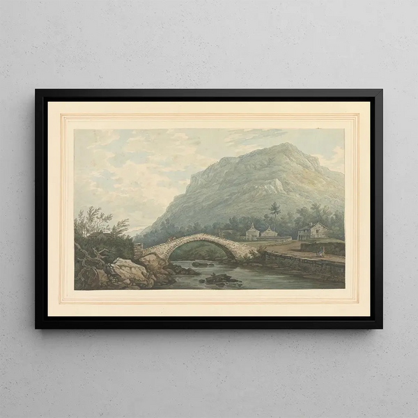 Joseph Farington - View of Bridge Village of Rydal.webp