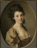 Portrait d'une dame - Joseph Friedrich August Darbes — vy av konstverket