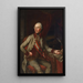 Joseph II - Joseph Hickel — inramlat konstverk på väggen