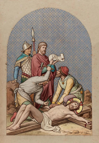 Joseph Hussenot - XI Jsus est attach sur la croix.webp