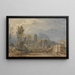 Andernach - Joseph Mallord William Turner — inramlat konstverk på väggen