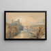 Château de Barnard - Joseph Mallord William Turner — inramlat konstverk på väggen