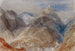 Château sur la hauteur près de Genève - Joseph Mallord William Turner — vy av konstverket