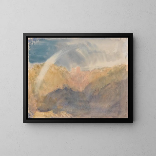 Joseph Mallord William Turner - Crichton Castle Mountainous Landscape with a Rainbow.webp