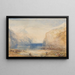 Flüelen, förmiddag - Joseph Mallord William Turner — inramlat konstverk på väggen