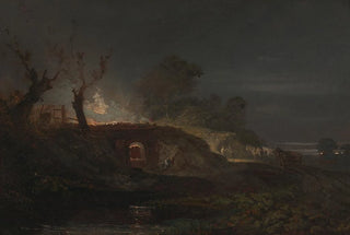 Joseph Mallord William Turner - Limekiln at Coalbrookdale.webp