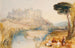 Château de Ludlow, Shropshire - Joseph Mallord William Turner — vy av konstverket