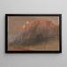 Luxembourg - Joseph Mallord William Turner — inramlat konstverk på väggen