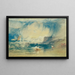 Lyme Regis, Dorsetshire, England - Joseph Mallord William Turner — inramlat konstverk på väggen