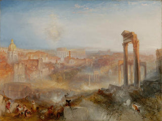 Joseph Mallord William Turner - Modern Rome  Campo Vaccino.webp