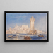 Rhodes - Joseph Mallord William Turner — inramlat konstverk på väggen