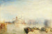 La Dogana och Santa Maria della Salute - Joseph Mallord William Turner — vy av konstverket