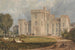 Vy över Hampton Court Hertfordshire från nordväst - Joseph Mallord William Turner — vy av konstverket