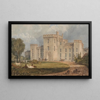 Joseph Mallord William Turner - View of Hampton Court Hertefordshire from the Northwest.webp