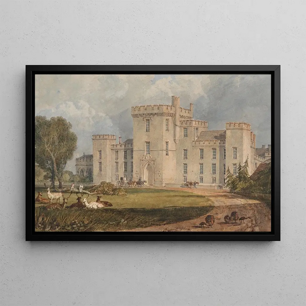 Joseph Mallord William Turner - View of Hampton Court Hertefordshire from the Northwest.webp