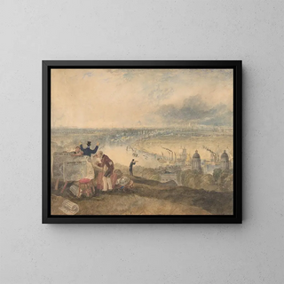 Joseph Mallord William Turner - View of London from Greenwich.webp