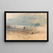Sables de Yarmouth - Joseph Mallord William Turner — inramlat konstverk på väggen