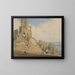 Château de Corfe, Dorset - Joseph Nash — inramlat konstverk på väggen