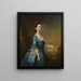 Portrait de Mme Hannah Maria Edmunds Née Offley - Joseph Samuel Webster — inramlat konstverk på väggen