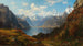 Urnersee - Joseph Schoyerer — vy av konstverket