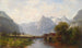Lac des Quatre-Cantons - Joseph Schoyerer — vy av konstverket