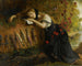 Ophelia - Joseph Severn — vy av konstverket
