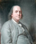 Benjamin Franklin - Joseph Siffred Duplessis — vy av konstverket