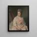 Madame de Saint-Morys Éléonore Élisabeth Angélique de Beauterne 1742 1824 - Joseph Siffred Duplessis — inramlat konstverk på väggen