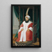 Sultan Sélim III - Joseph Warnia-Zarzecki — inramlat konstverk på väggen