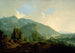 italienskt landskap med berg och en flod - Joseph Wright de Derby — vy av konstverket