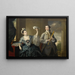 Monsieur et Madame William Chase - Joseph Wright de Derby — inramlat konstverk på väggen