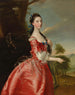porträtt av Miss Ann Carver framför ett landskap - Joseph Wright de Derby — vy av konstverket