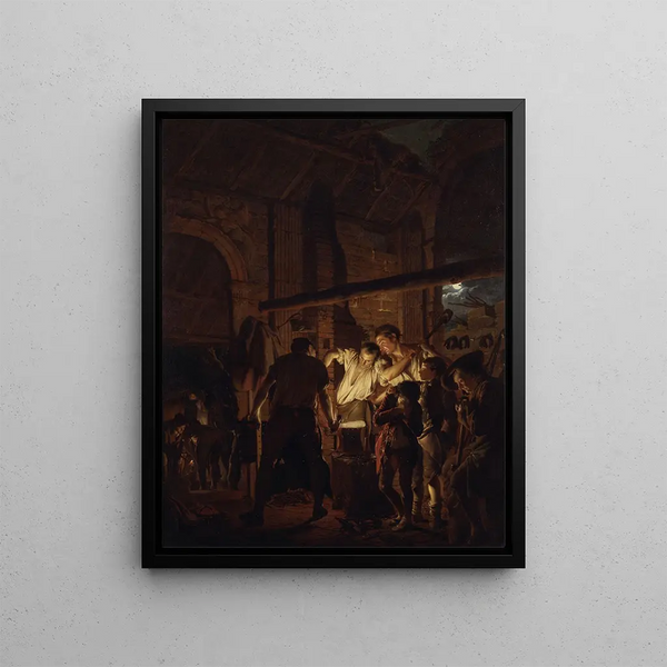 Joseph Wright of Derby - The Blacksmiths Shop.webp