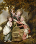 Les enfants Synnot - Joseph Wright de Derby — vy av konstverket