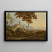 Vue de San Felice Circeo près de Gaeta - Joseph Wright de Derby — inramlat konstverk på väggen