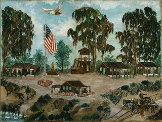 Camp CCC i Balboa Park - Josephine Joy — vy av konstverket