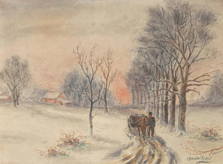 Scène à Muswell Hill - Joshua Brewster Fisher — vy av konstverket