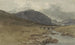 Landskap nära Llyn Ogwen, Caernarvonshire, Wales - Joshua Cristall — vy av konstverket