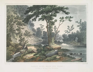 La rivière Passaic en dessous des chutes - Joshua Shaw — vy av konstverket