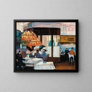 Josse Goossens - Interiur de cafe.webp