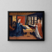 Annunciation - Jost Haller — inramlat konstverk på väggen