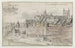 Vue des remparts de Maastricht avec l'Onze-Lieve-Vrouwekerk en arrière-plan - Josua de Grave — vy av konstverket