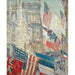 Reproduktion av målningen Journée des alliés - Childe Hassam