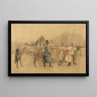 Jozef Chelmonski - Courtship.webp