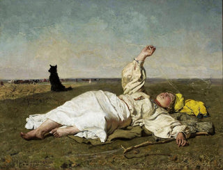 Höstindian - Józef Chełmoński — vy av konstverket