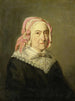 Sientje Nijkerk-Servaas vid 90 års ålder 1857 - Jozef Israëls — vy av konstverket