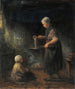 Les crêpes - Jozef Israëls — vy av konstverket