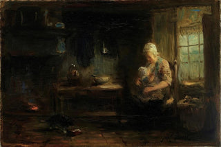 Jozef Israls - The Young Mother.webp