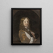 August Fredrik 1646-1705 hertug av Holstein-Gottorp - Jürgen Ovens — inramlat konstverk på väggen