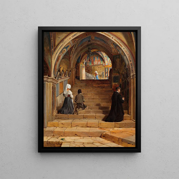 Jrgen Roed - La Scala Santa at the Monastery San Benedetto near Subiaco.webp